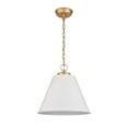 thumbnail image 5 of Elk Home 14-Inch Wide Vellus Pendant, Modern/Modern, Matte White, 5 of 8