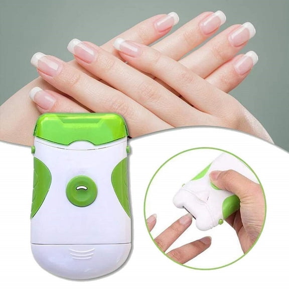 Electric Nail Trimmer Clipper Cutter File Toenail Fingernail Manicure Pedicure