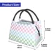 thumbnail image 2 of Fotbe Colorful Checkerboard Bolsa Térmica Portátil con Estampado, Bolsa de Entrega de Alimentos Aislada, Bolsa Reutilizable de Gran Capacidad para Comidas y Supermercado, 2 of 6