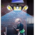thumbnail image 5 of Lámpara Solar LED 120, colector Solar LED resistente al agua, luz integrada para jardín, iluminación con Sensor de Cuerpo impermeable para exteriores, luz de calle, 5 of 5