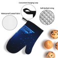thumbnail image 3 of Salouo Futuristic Book Knowledge for Oven Mitts and Potholders BBQ Gloves-Oven Mitts and Pot Holders Non-Slip Cooking Gloves for Cooking Baking Grilling (4-Piece Set), 3 of 6