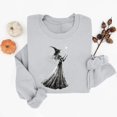 thumbnail image 5 of Trikvn Women's Vintage Witch Graphic Sweatshirts Magic Spell Pullover Tops Fall Long Sleeve Crewneck Shirts Casual Loose Fit Novelty Halloween Outerwear Jumper, 5 of 5