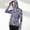 Purple, variant on qelini Sun Shirts for Women Long Sleeve UV Protection Zipper Hoodie Shirt with Thumn Hole Lightweight Breathable Printing Clothing with Pocket Running Hiking