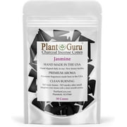 Jasmine Charcoal Incense Cones 1" TOPFLOW - 50 Pack - Natural Scented Cones Handmade Hand Dipped