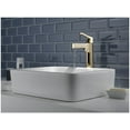 thumbnail image 6 of Delta 774-Dst Zura Single Hole Vessel Bathroom Faucet - Nickel, 6 of 7