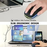 Bluetooth Mouse Wireless Rechargeable Ultra Slim Quiet Mouse for, PC, Desktop, Laptop, iPad, MacBook, Phone