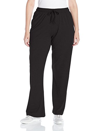 plus size jersey pants