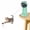 Green, variant on Cat Toy Automatic Motion-Activated,USB Rechargeable,5 Fun Patterns,Random Rotating Trajectory,4 Speed Modes,Adjustable Light Angles for Indoor Cat Kitten Dog