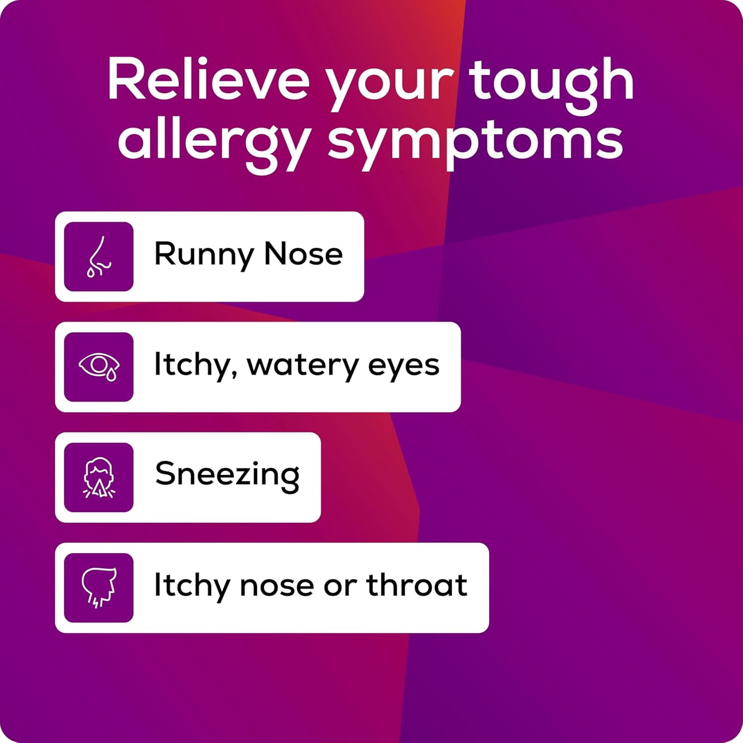 Allegra Long-Lasting Fast-Acting Antihistamine for Noticeable Relief from Indoor and Outdoor Allergy Symptoms