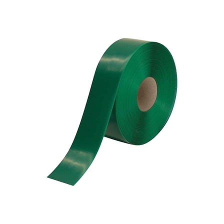 Mighty Line Floor Tape,Green,3 inx100 ft,Roll 3RG