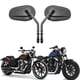 thumbnail image 1 of Espejos retrovisores de motocicleta de 8 mm para Harley Davidson Sportster, 1 of 7