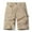 Khaki, variant on FRSASU Men's Quick-Dry Tactical Cargo Shorts Summer Outdoor Workwear with Multi Pocket Breathable Loose Fit Casual Utility Shorts Black