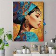 thumbnail image 4 of UXIEQU Oriental Woman Portrait Diamond Painting Canvas Wall Art 15.75x11.81 Inches, 4 of 8