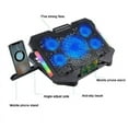 thumbnail image 3 of LED Laptop Cooling Pad Gaming Laptop Coolers for Laptop with 2 USB Port, 3 of 11
