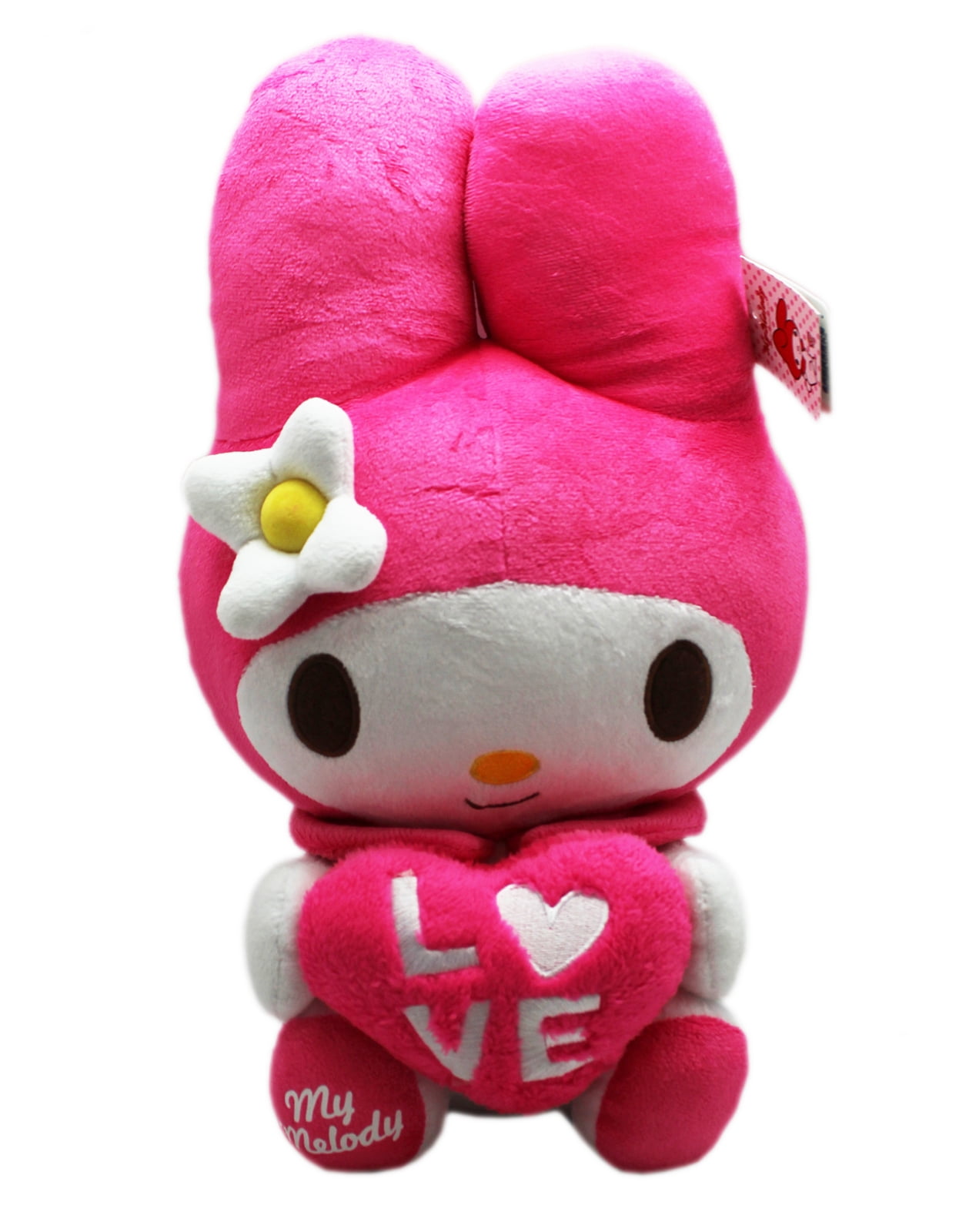 Sanrio's My Melody Classic Outfit Plush Toy w/Love Heart (14in