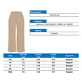 thumbnail image 4 of Pantalón George para Dama, Amplio con Pinzas Piel T EEG, 4 of 4