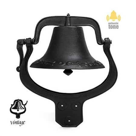 - Large Cast Iron Farmhouse Dinner Bell