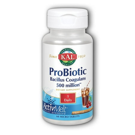 UPC 021245629269 product image for Probiotic ActivMelt Cherry Cola Kal 60 Micro Tablet | upcitemdb.com