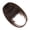 4 brown black, variant on Clip On Fringe Bangs Hairpiece Heat Resistant Synthetic Bangs Hair Extension With Temples For Natural Volumes Enhancement