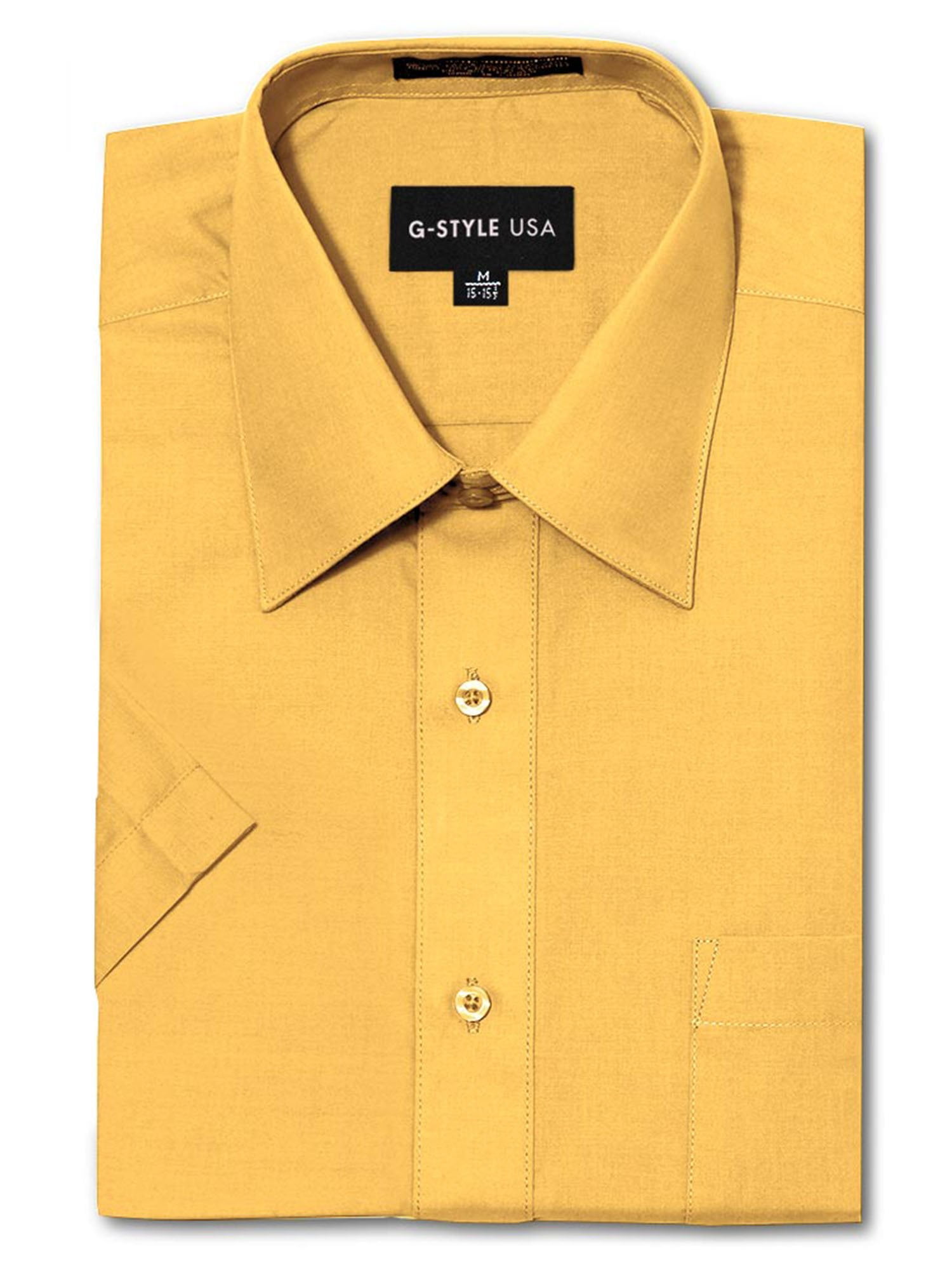 yellow dressy shirt
