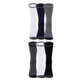 thumbnail image 4 of Chaps Athletic Half Cushion Crew 6-Pack Men's, Sock Size 10-13, 4 of 5