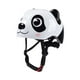 thumbnail image 2 of Casco de bicicleta para niños, ligero, con dibujos animados, portátil, con absorción de impactos, para patineta Panda, 2 of 8