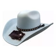 thumbnail image 1 of Sombrero Vaquero Moda Texana 100% Lana Unisex Horma Elegante, 1 of 6
