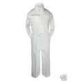 thumbnail image 4 of Infant Toddler Kid Teen Boy Wedding White Shawl Lapel Formal Tuxedo Suit sz S-20, 4 of 6