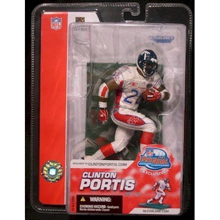 Clinton Portis Memorabilia - Clinton Portis Pro Bowl Figurine New In Box Limited Edition, 2004 Clinton Portis Pro Bowl Mcfarlane figurine By McFarlane