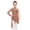 Dusty Pink, variant on Kids Girls Figure Skating Dress Lyrical Irregular Skirted Leotard Ballet Contemporary Dance Dress Purple 16