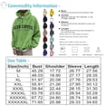 thumbnail image 2 of Men's Loose Printed Hooded Sweatshirt Men's Casual Fashion Sports Sweatshirt L, 2 of 3