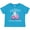 Turquoise, variant on Inktastic Daddy's Little Farmer Pink Tractor and Flowers Boys or Girls Toddler T-Shirt