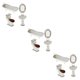 thumbnail image 4 of Vogacara 4 Piezas Accesorios Para Casa De Muñecas Simulación Ecológica Lavabo De Cerámica Bañera Inodoro Kit De Lavabo Estilo A Type1 NO1, 4 of 6