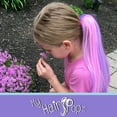 thumbnail image 2 of My Hair Popz Colorful Clip-in Hair Extensions for Kids - Rainbow Unicorn Hair Accessories for Girls, 2 of 6