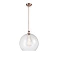 thumbnail image 4 of 516-1S-WPC-G124-14 Innovations Lighting Athens 1 Light 14" Pendant Antique Copper/Seedy, 4 of 5
