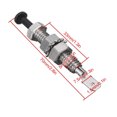 thumbnail image 5 of (Especificado por Amazon, compre todo lo que desee) Combinación de 2 piezas vendida para suministrar el interruptor del motor, interruptor del capó PIN SWITCH interruptor blanco, 5 of 5