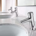 thumbnail image 2 of LLAVE TEMPORIZADORA CROMADA PARA LAVABO MEER MZM1004, 2 of 4