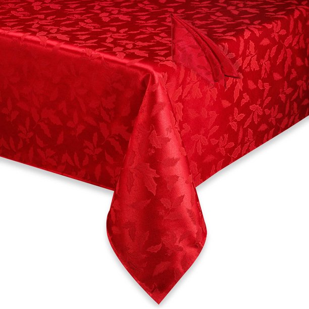 Delightful christmas tablecloth walmart Lenox Holly Damask Christmas Tablecloth Walmart Com Delightful christmas tablecloth walmart Lenox Holly Damask Christmas Tablecloth Walmart Com