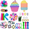 thumbnail image 1 of ZAXARRA Jouets Fidget Haricot Casse-Tête Anneau Jouets à Bulles Ensemble Anti-Stress, 1 of 1