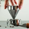 thumbnail image 3 of 58mm Filter Basket with Pour over Coffee Dripper Compatible with 58mm Bottomless Porta y20709, 3 of 6