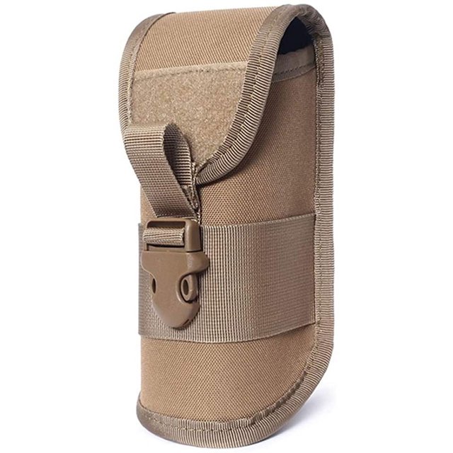 Estuche para gafas Estuche táctico duradero para exteriores Estuche para gafas de sol Estuche para linterna estilo militar con hebilla