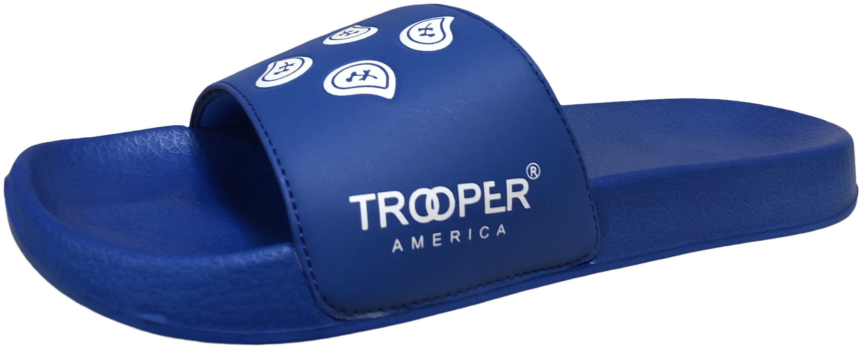 Trooper America Men's Monotone Paisley Bandana Print House Slipper - Comfort Indoor/Outdoor Shoe - View #13