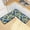 Blue And Yellow Camouflage, variant on Dailycode 2 Pcs Kitchen Rug Set Non Slip Absorbent Soft Floor Mats for Kitchen Bathroom Hand Drawn Wildflowers 19.7"x27.6"+19.7"x47.2"