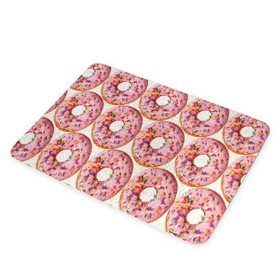 KuzmarK Glass Cutting Board - Donuts Doughnuts