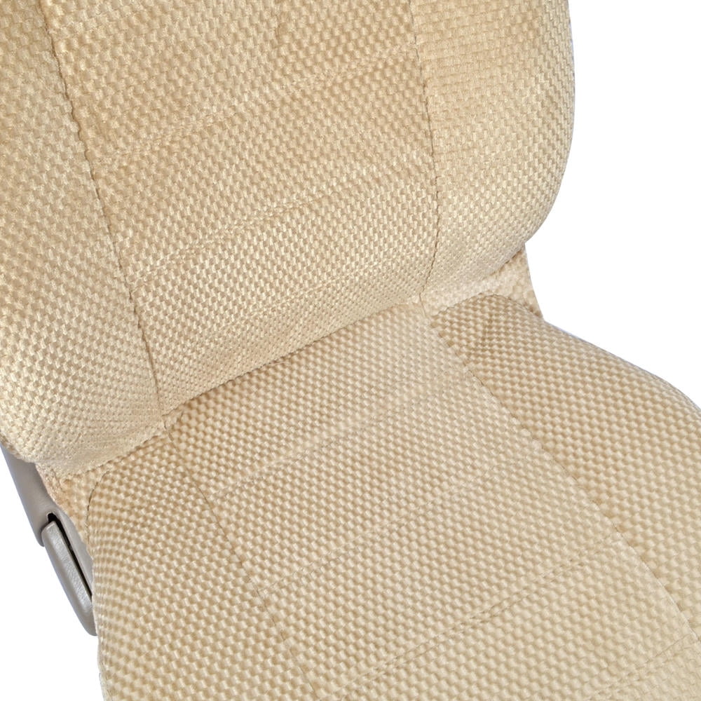 BDK Scottsdale Car Seat Covers, Premium Cloth Front Pair, 4pc, For Car/SUV