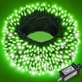 thumbnail image 1 of Guirnalda de luces navideñas Nielfoi, 30 m, 300 LED, verde, 8 modos, 1 of 9