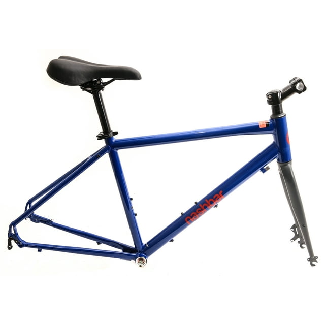 Nashbar 21" Flatbar Disc Road 700c 29er Hybrid Bike Frameset + Fork