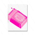 thumbnail image 1 of Póster de póker Y2k para decoración del hogar, pintura en lienzo minimalista, arte de pared Retro de moda rosa, estética divertida, Lucky You, habitación de niña, 1 of 4