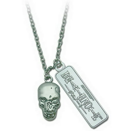 Death Note Skull & Logo Anime Cosplay Necklace