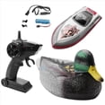 thumbnail image 3 of V201 RC Boat Duck 2.4Ghz Hunting Motion Remote Control Waterproof for Swimming Pool Pond Garden Decor, 3 of 10